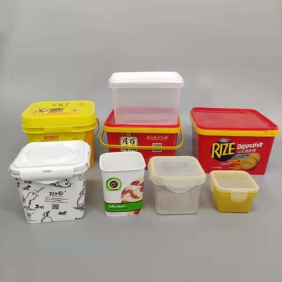 Sử dụng thuận tiện Thùng nhựa cấp thực phẩm Nhiều kích cỡ Hình chữ nhật