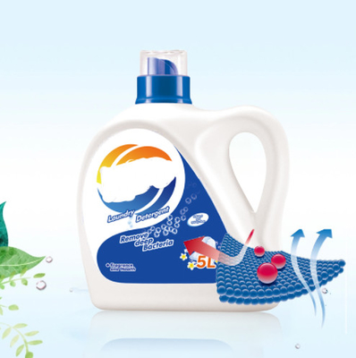Chất tẩy rửa dạng lỏng 5L Chai lọ Nắp vặn Có thể tái sử dụng Thùng chứa có thể tái sử dụng