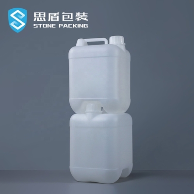 Chiều cao 265mm HDpe nhựa 5 lít Jerry Can Cỡ 40mm