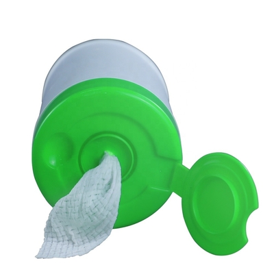 Khăn lau cồn Bông nhựa HDPE Thùng nhựa Jerry có thể có nắp OEM ODM