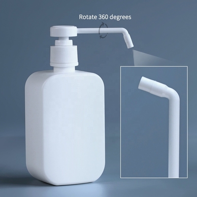 Chất khử trùng 500ml Bơm nhựa Chai nhựa PET Cỡ 25mm
