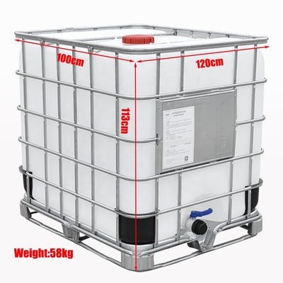 Thép mạ kẽm DC53D IBC Nhựa Hóa chất Tote Bao bì lỏng