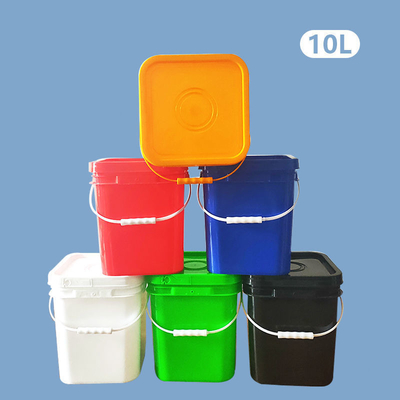 Thùng nhựa HDPE vuông 10L cho hàng khô Đóng gói lưu trữ chất lỏng