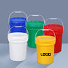 Xô nhựa thùng nhựa 20L chống thấm nước có nắp đậy đựng chất lỏng để sơn