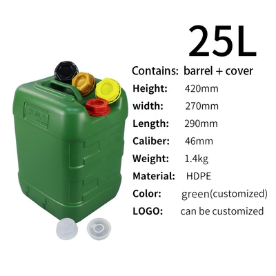 Phân bón lỏng Thùng chứa hóa chất 5 gallon 250-300gr