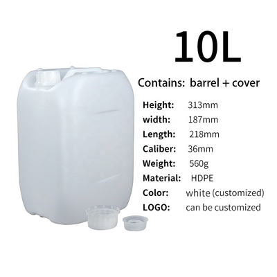560g Thùng nhựa HDPE 10 Lít Chống axit kiềm