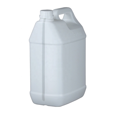 Chai HDPE vuông 220G rỗng Thùng chứa 5l Axit kháng kiềm
