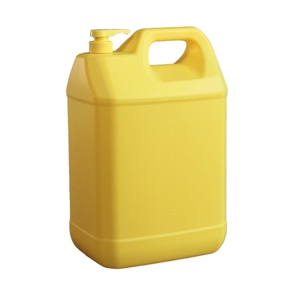 Chất tẩy rửa màu vàng Hộp đựng hóa chất 1 Gallon có bơm 210g