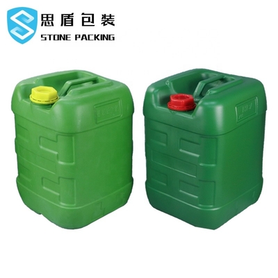 Đầu kín bằng nhựa 25L 5 Gallon Thùng chứa hóa chất 63mm Rieke Mở