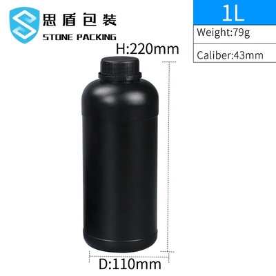 Chất tẩy rửa Acid Etch LML Chai nhựa đen mờ 110 * 220 * 43mm