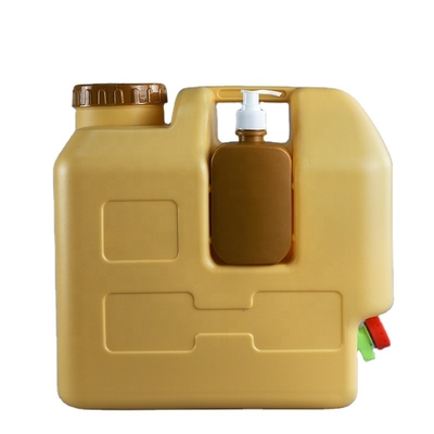 1.3KG Hình chữ nhật 5 Gallon Xe tăng nước cắm trại Chống ăn mòn