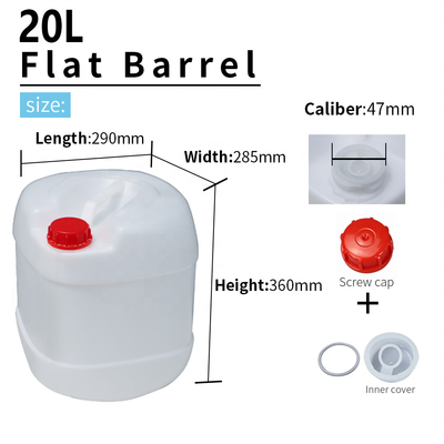 Hóa chất Lỏng UFU 5 Gallon Thùng nhựa HDPE Màu trắng Vàng