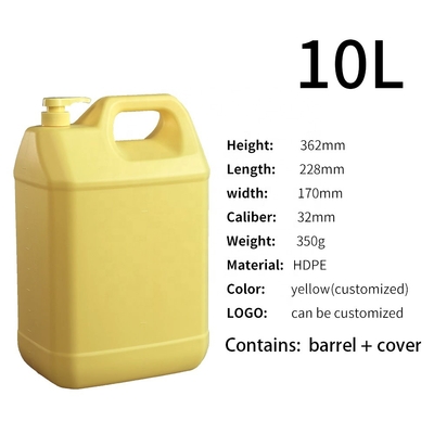 Chiều rộng gia đình 170mm Bơm Chai nhựa có tay cầm 350g