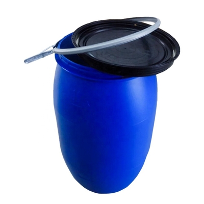 Hóa chất màu xanh hình trụ 200l 55 Gallon Trống nhựa 585 * 970mm 9kg