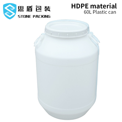 Xi lanh đóng gói chất lỏng 160L Thùng nhựa HDPE màu xanh trống 80 độ