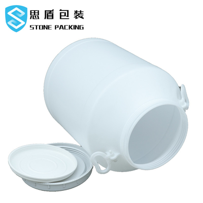 Xi lanh đóng gói chất lỏng 160L Thùng nhựa HDPE màu xanh trống 80 độ