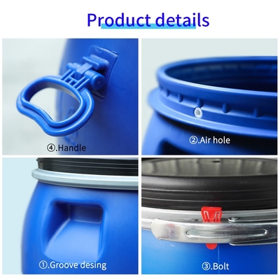 Thùng chứa polyethylene mật độ cao 320mm 50 Ltr 385mm * 580mm