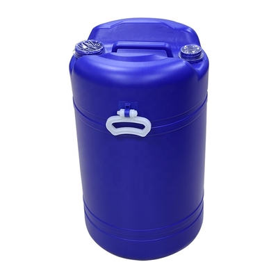 Thùng phuy nhựa HDPE màu xanh 60L 55 Gallon với tay cầm đàn hồi OEM ODM