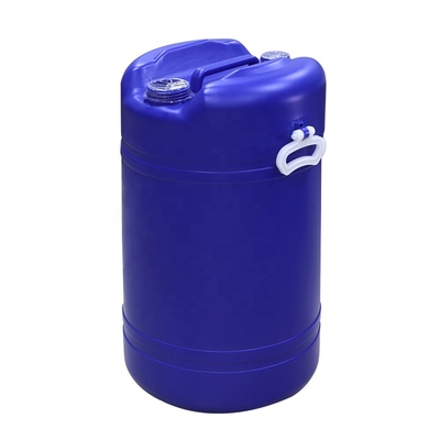 Thùng phuy nhựa HDPE màu xanh 60L 55 Gallon với tay cầm đàn hồi OEM ODM