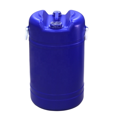Thùng phuy nhựa HDPE màu xanh 60L 55 Gallon với tay cầm đàn hồi OEM ODM