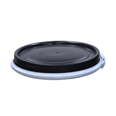 125L Nhựa hóa học HDPE Mở trên cùng với Vòng sắt 80 Độ