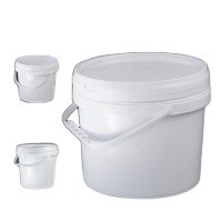 Nhựa PP 5 Lít Trống nhựa tròn 360g Dia 222mm 205mm