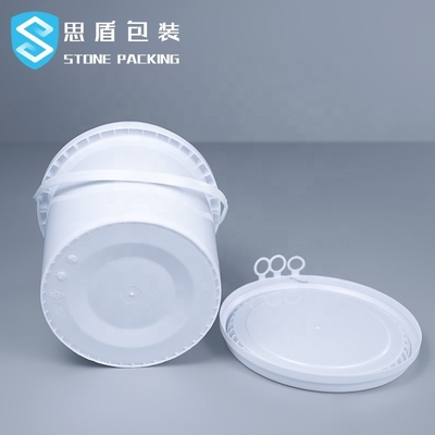 Độ dày 1,1mm Thùng sơn nhựa 5 Gallon có tay cầm 10L 18L 20L
