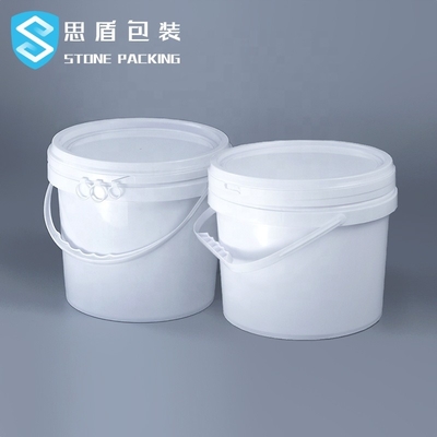 Độ dày 1,1mm Thùng sơn nhựa 5 Gallon có tay cầm 10L 18L 20L