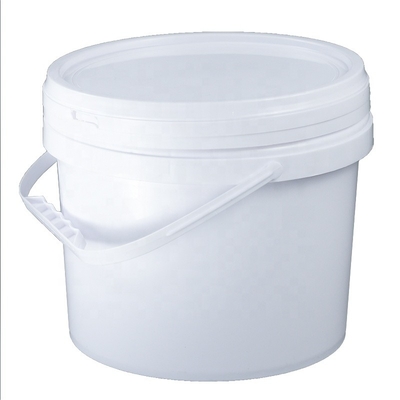 Dia 222mm PP Trắng 5l Hộp nhựa tròn đựng hóa chất 360g