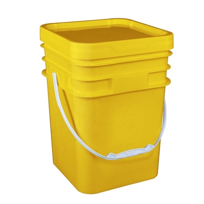 ISO 9001 5 Thùng chứa hóa chất Gallon Thùng trắng 141 * 103 * 120mm