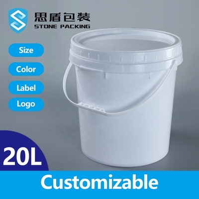 Đường kính trên cùng Thùng sơn 20 lít có tay cầm dày 90 Mils