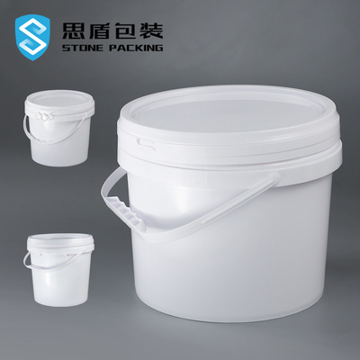 Thùng sơn CMYK trắng 5 Gallon 20 lít có nắp sơn mài trơn