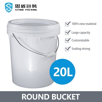 Nắp bộ lọc dầu Màu trắng Thùng sơn 20 lít 5 Gallon có nắp ISO9001