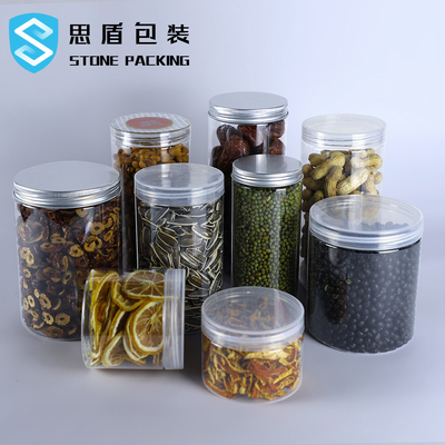 SIDUN Lọ nhựa trong suốt có nắp đậy cho khâu axit thực phẩm