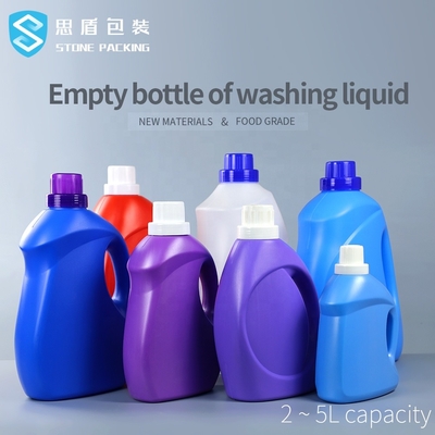 Cỡ 60mm 5L Chai rỗng dùng cho chất tẩy rửa dạng lỏng 186 * 88 * 367mm