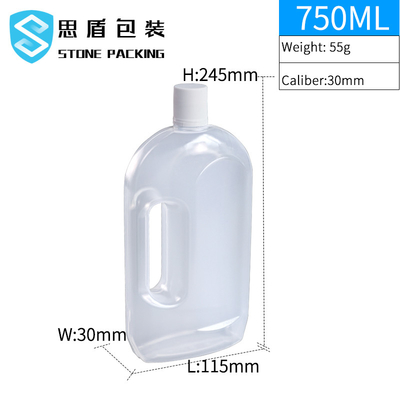 Calibre 30mm Chai nhựa mờ 750ml có tay cầm
