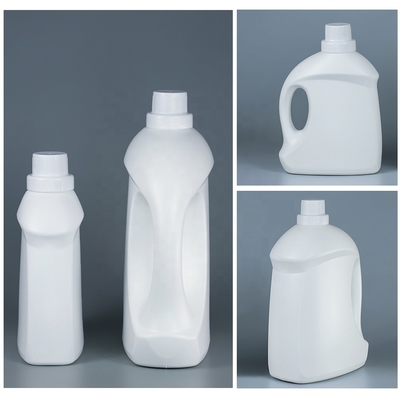 60mm Nắp vặn HDPE Chai bột giặt rỗng 2kg 5kg