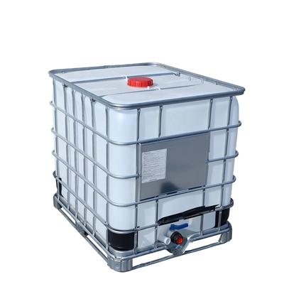 HDPE Bể chứa hóa chất kim loại bằng kim loại 1000 Ltr Trọng lượng trần 56kg
