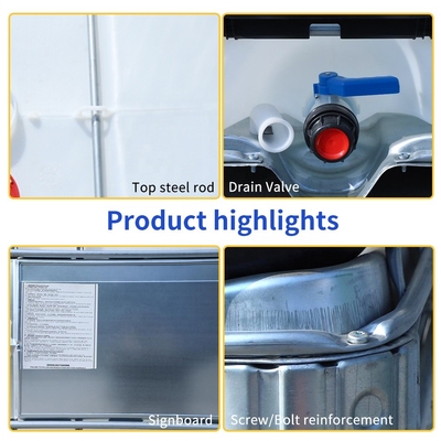 Thùng chứa hóa chất SIDUN 1000 lít 1200x1000mm