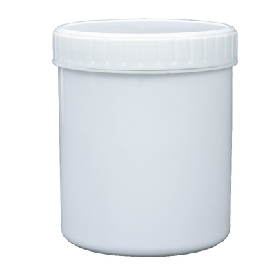 Hũ nhựa trắng đen 12 * 140mm 1L có nắp vặn OEM ODM