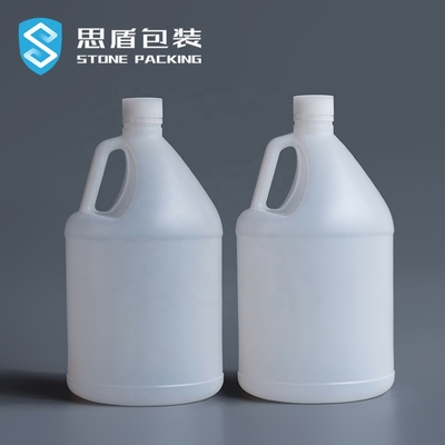 Hộp đựng hóa chất 3,8L HDPE tròn 1 gallon mờ có tay cầm